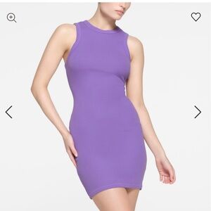 SKIMS Cotton Rib Tank Dress NWT